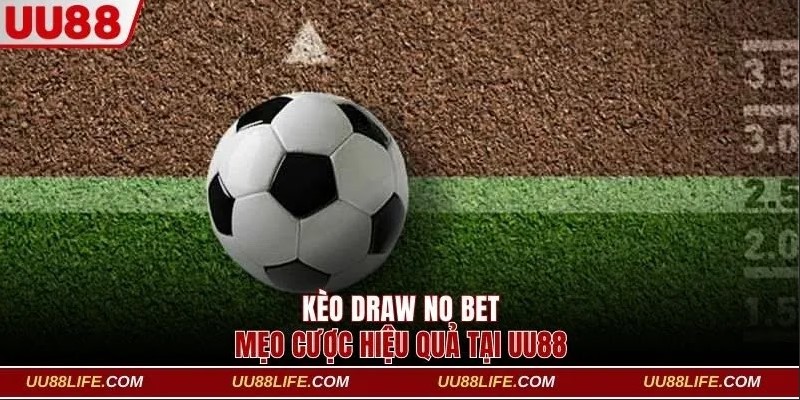 Tìm Hiểu Kèo Draw No Bet Và Mẹo Cược Hiệu Quả Nhất Tại UU88 1 kèo Draw No Bet